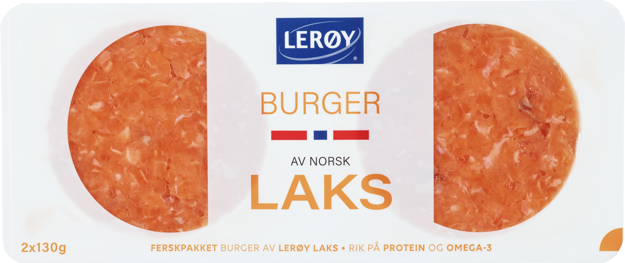 Lerøy Burger Naturell pakning