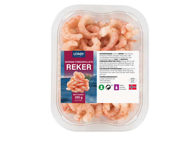 Lerøy ferdigpillede reker 