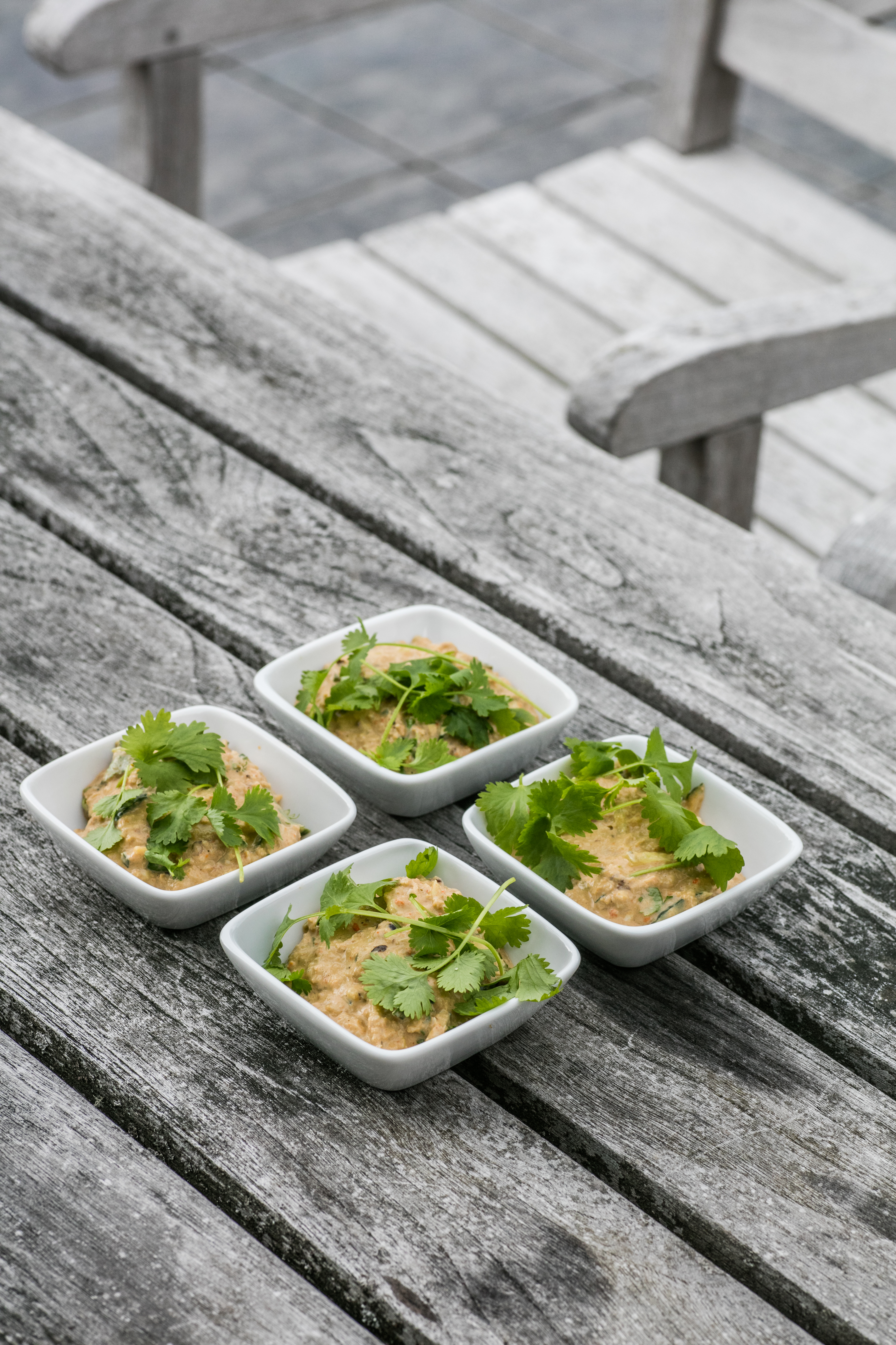 Krabbesalat med chili og ingefær